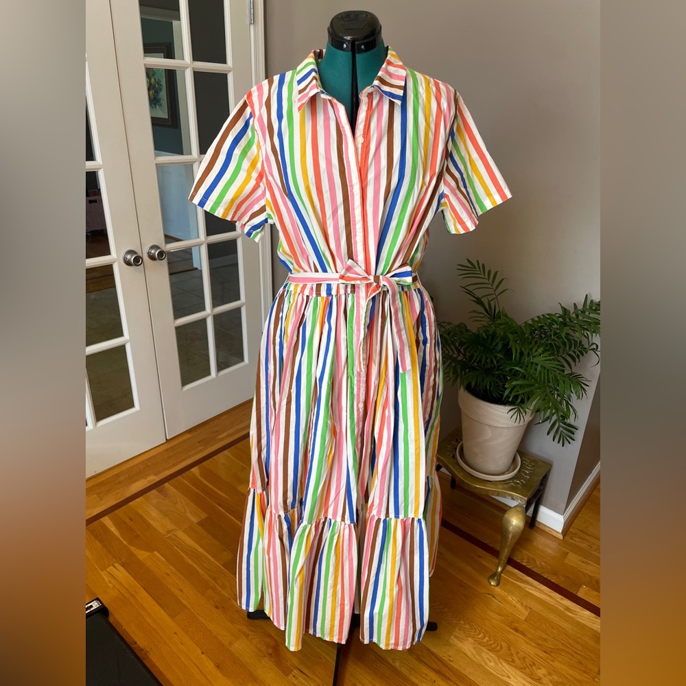 Target Pride Multicolor Striped Women's Maxi Dress size XL